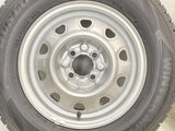ダンロップ ウィンターマックス WM02 185/70R14  /　 TOPY M47A 5.0J+ 100-4穴 4本