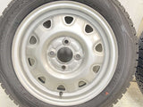 ダンロップ ウィンターマックス WM02 155/65R14  /　 M73 4.5J+ 100-4穴 4本