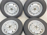 ダンロップ ウィンターマックス SV01 165/80R14 97/95 LT /　  5.0J+ 114.3-5穴 4本