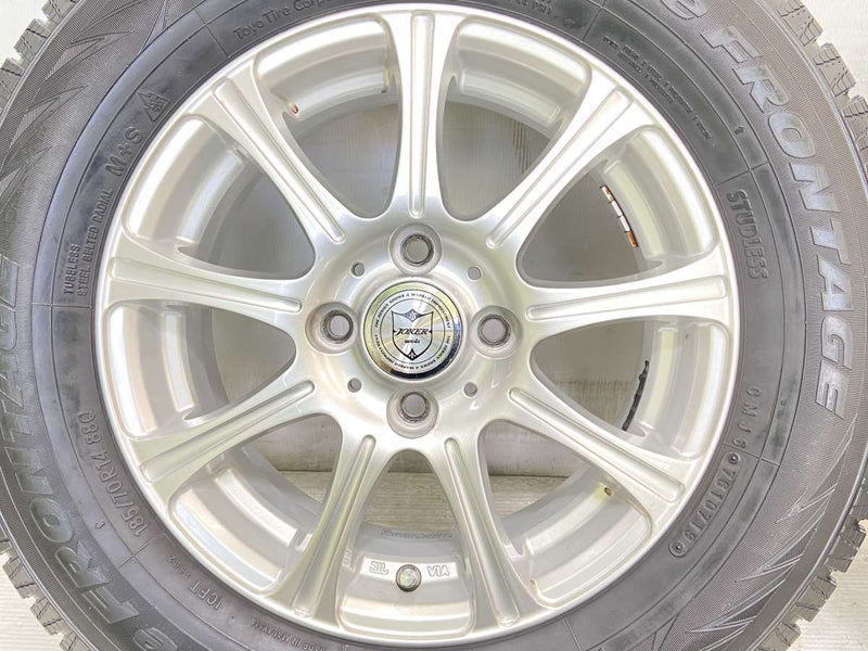 スタッドレスタイヤ ice frontage 厚ぼったく 185/70R14