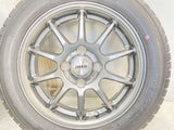 グッドイヤー アイスナビ7 155/65R14  /　 DOS 4.5J+45 100-4穴 4本