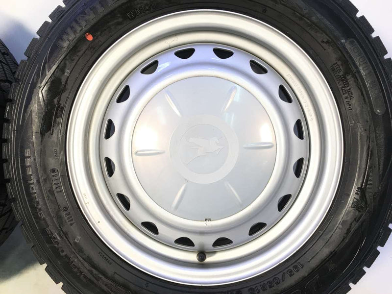 ダンロップ ウィンターマックス WM01 195/65R15 /キャロウィン 15x6.0  100/114.3-5穴