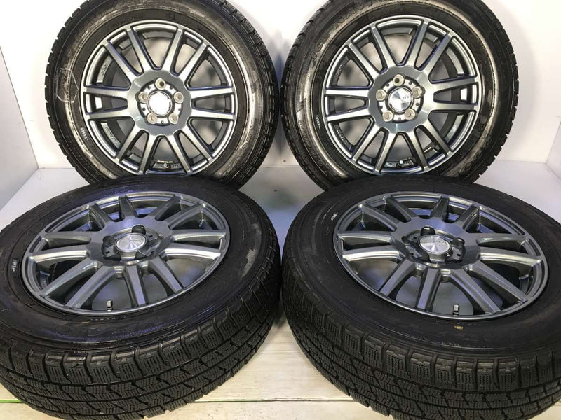 グッドイヤー アイスナビ ZEA2 195/65R15 /dP devotion 15x6.0 45 100-5穴