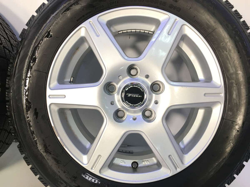 ブリヂストン アイスパートナー 195/65R15 /ブリヂストン トップラン 15x6.0 53 114.3-5穴