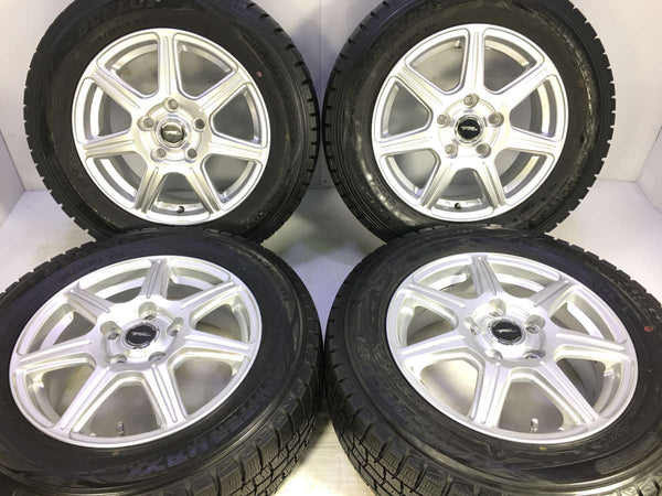 ダンロップ ウィンターマックス WM01 195/65R15 /ブリヂストン トップラン 15x6.0 53 114.3-5穴