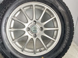 ダンロップ ウィンターマックス WM02 195/65R15  /　 エコフォルム 5.5J+45 100-4穴 4本