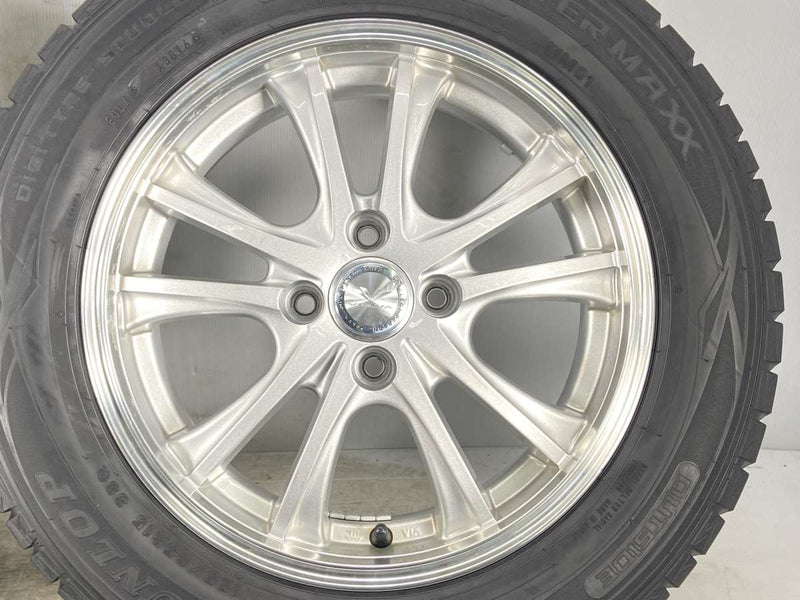 ダンロップ ウィンターマックス WM01 185/65R15 /WEDS VELVA 15x5.5 42 100-4穴