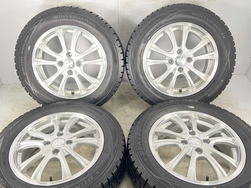 ダンロップ ウィンターマックス WM01 185/65R15 /WEDS VELVA 15x5.5 42 100-4穴