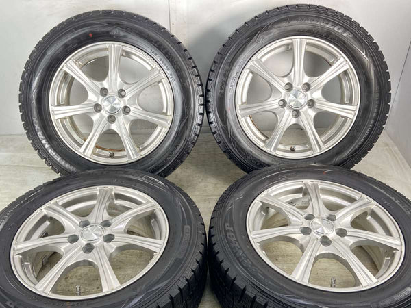 ダンロップ ウィンターマックス WM01 195/65R15  /　 Leggro 6.0J+45 100-5穴 4本