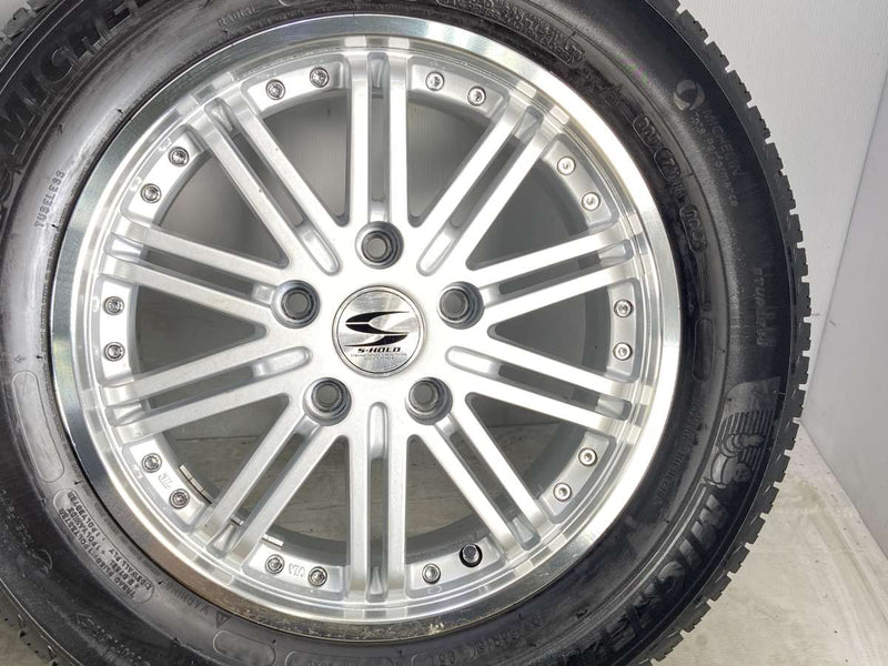 ミシュラン X-ICE XI3 プラス 195/65R15  /　 S－HOLD 6.0J+53 114.3-5穴 4本