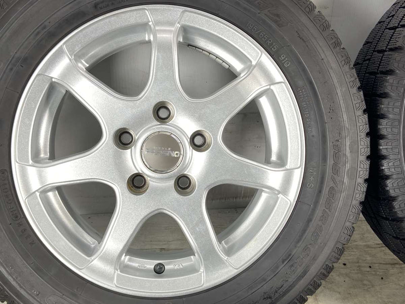 トーヨータイヤ ガリット G5 195/65R15  /　 PRASINO 6.0J+45 114.3-5穴 4本