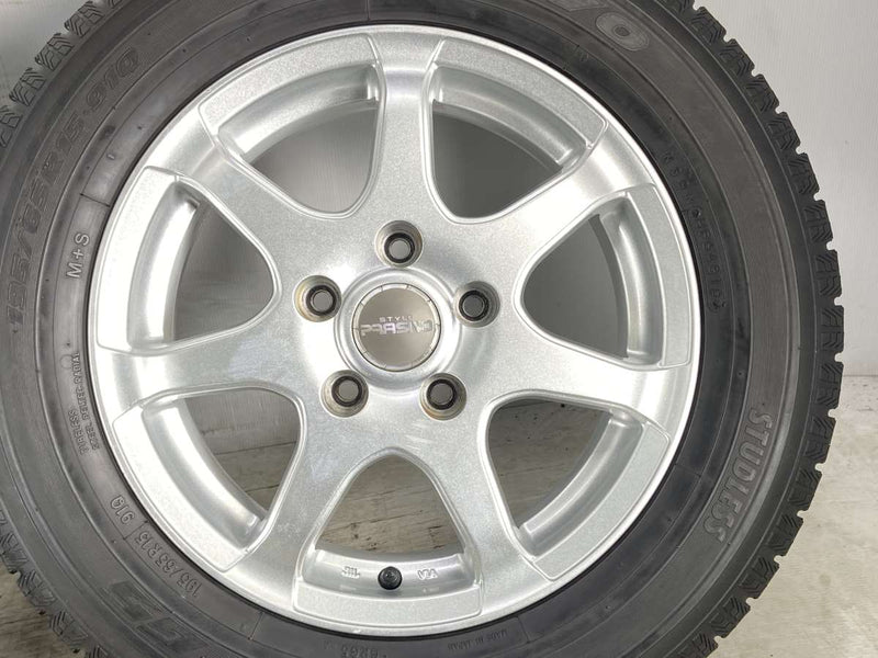 トーヨータイヤ ガリット G5 195/65R15  /　 PRASINO 6.0J+45 114.3-5穴 4本