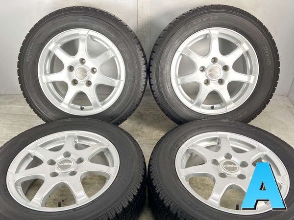 トーヨータイヤ ガリット G5 195/65R15  /　 PRASINO 6.0J+45 114.3-5穴 4本