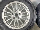 ブリヂストン REVOGZ 195/65R15  /　 エコフォルム 6.0J+45 114.3-5穴 4本