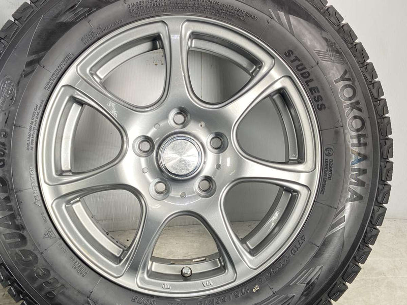 ヨコハマ アイスガード GO75 175/80R15  /　 Esprime 5.5J+45 114.3-5穴 4本