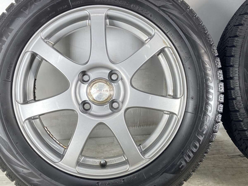 ブリヂストン ブリザック VRX2 175/65R15  /　 シビラ 5.5J+45 100-4穴 4本