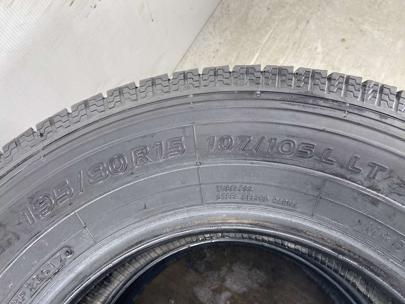 トーヨータイヤ デルベックス M934 195/80R15 107/105 L LT 2本