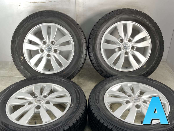 ダンロップ ウィンターマックス WM01 195/65R15  /日産純正  5.5J+45 114.3-5穴 4本