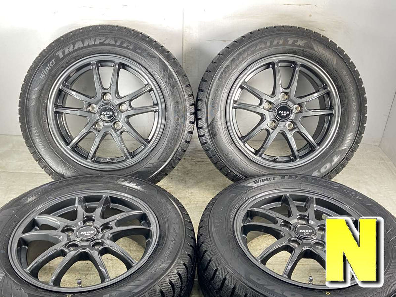 トーヨータイヤ ウィンタートランパスTX 195/65R15  /　 ZACK JP520 6.0J+53 114.3-5穴 4本