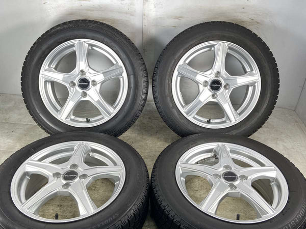 ブリヂストン アイスパートナー 175/65R15  /　 BALMINUM 5.5J+52 100-4穴 4本