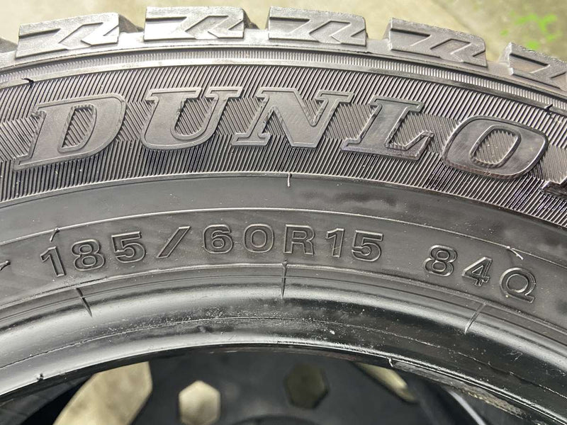 ダンロップ ウィンターマックス WM02 185/60R15  2本