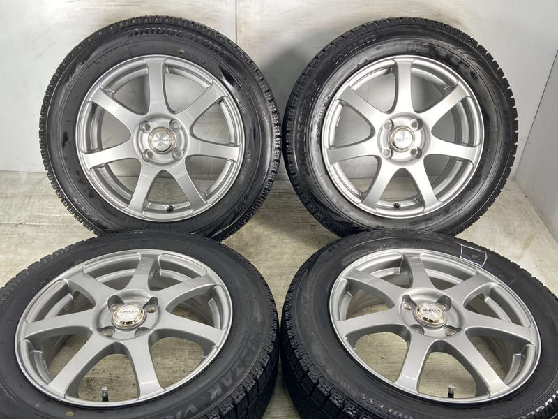 ブリヂストン ブリザック VRX 175/65R15  /　 SIBILLA 5.5J+50 100-4穴 4本