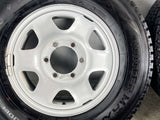 ダンロップ ウィンターマックス SV01 195/80R15 107/105 L LT /　  6.0J+30 139.7-6穴 4本