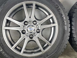 ダンロップ ウィンターマックス WM02 195/65R15  /　 ZACK 6.0J+43 114.3-5穴 4本