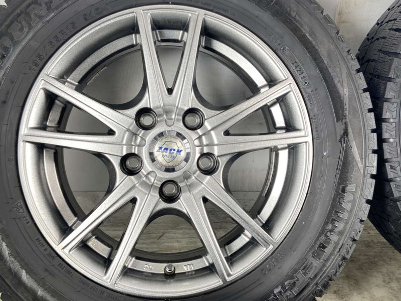 ダンロップ ウィンターマックス WM02 195/65R15  /　 ZACK 6.0J+43 114.3-5穴 4本