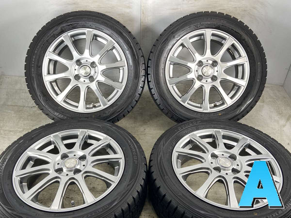 ダンロップ ウィンターマックス WM01 185/60R15  /　 LAYCEA 5.5J+42 100-4穴 4本