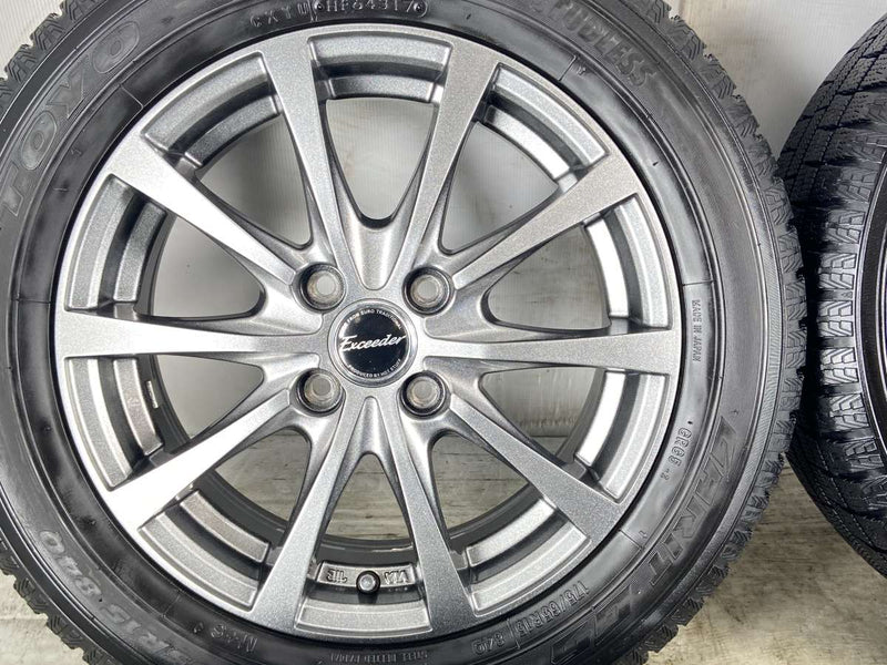 トーヨータイヤ ガリット G5 175/65R15  /　 Exceeder 5.5J+50 100-4穴 4本