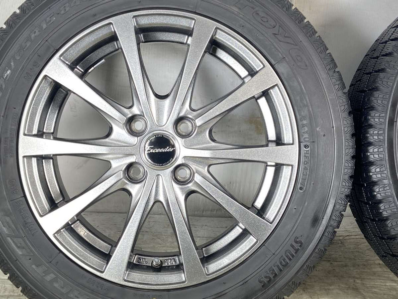 トーヨータイヤ ガリット G5 175/65R15  /　 Exceeder 5.5J+50 100-4穴 4本