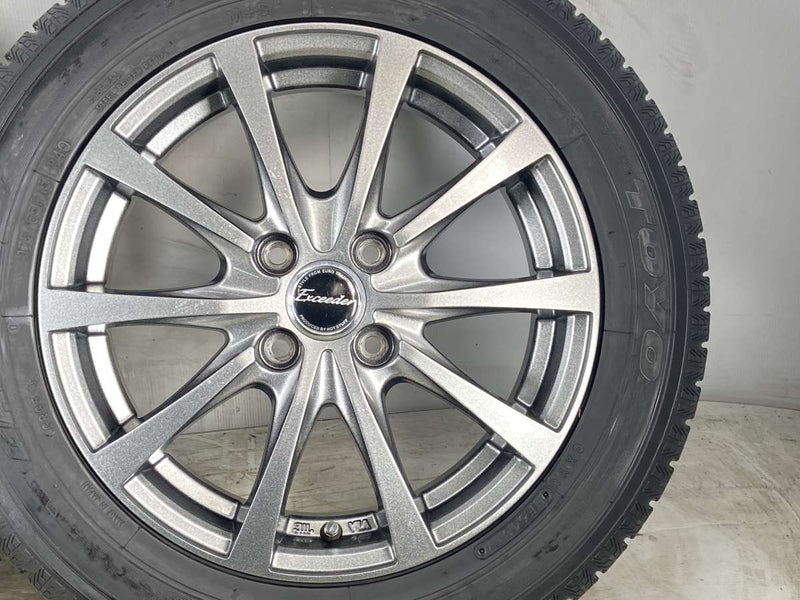 トーヨータイヤ ガリット G5 175/65R15  /　 Exceeder 5.5J+50 100-4穴 4本