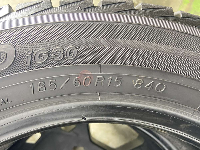 ヨコハマ アイスガード iG30 185/60R15  2本