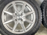 ダンロップ ウィンターマックス WM02 175/65R15  /　 AQUA 5.0J+ 10039-4穴 4本