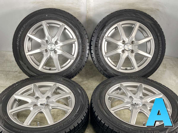 ダンロップ ウィンターマックス WM02 175/65R15  /　 AQUA 5.0J+ 10039-4穴 4本