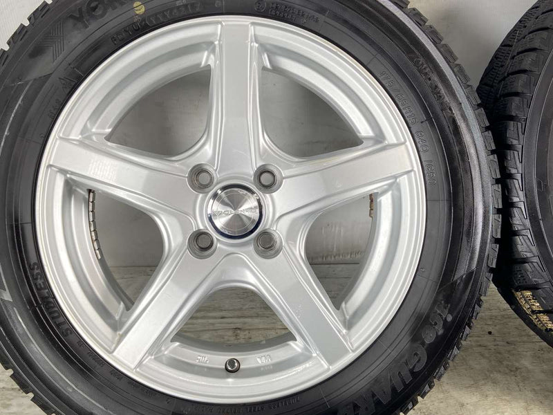 ヨコハマ アイスガード iG50 PLUS 175/65R15  /　 VIOLENTO 5.5J+42 100-4穴 4本