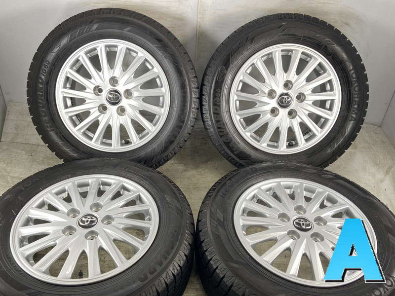 ヨコハマ アイスガード iG60 195/65R15  /トヨタ純正  6.0J+50 114.3-5穴 4本