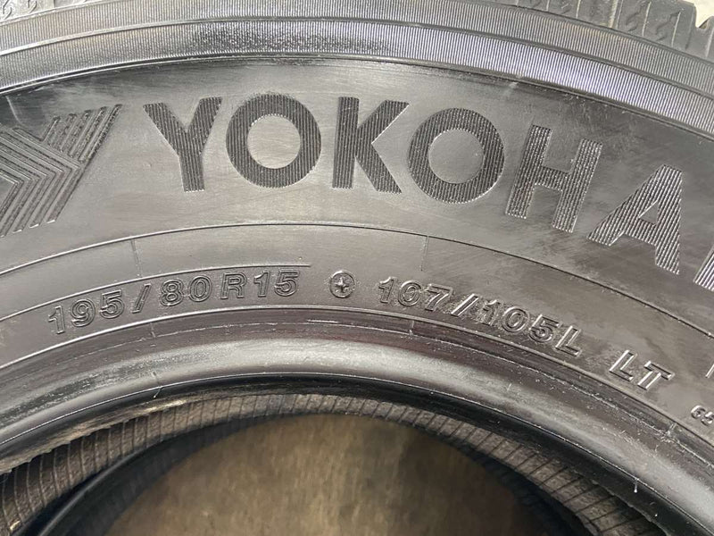 ヨコハマ アイスガード iG91 195/80R15 107/105 L LT 2本