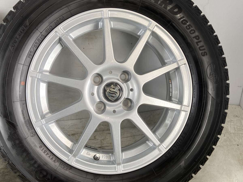 ヨコハマ アイスガード iG50 PLUS 195/65R15  /　  5.5J+38 100-4穴 4本