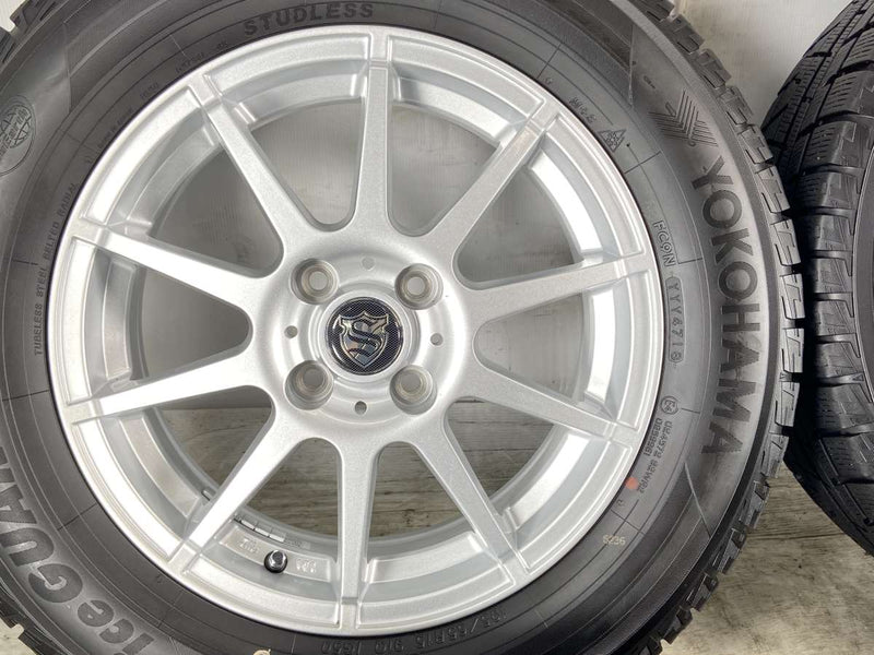 ヨコハマ アイスガード iG50 PLUS 195/65R15  /　  5.5J+38 100-4穴 4本