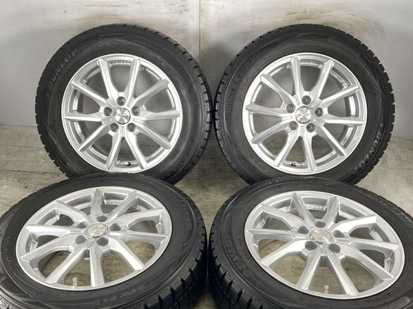 ダンロップ ウィンターマックス WM01 185/65R15  /マナレイ SPIDER 6.0J+45 100-5穴 4本