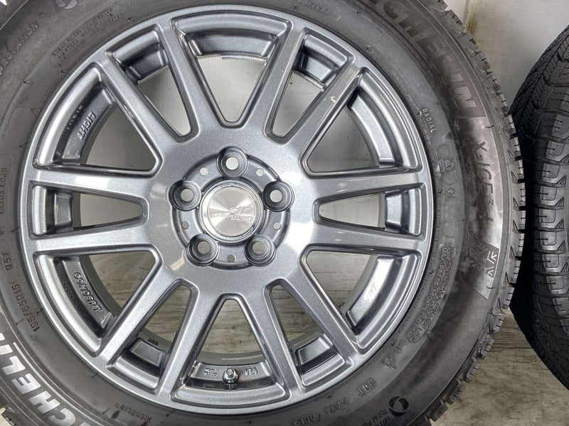 ミシュラン X-ICE3プラス 195/65R15  /　 dp 6.0J+45 100-5穴 4本