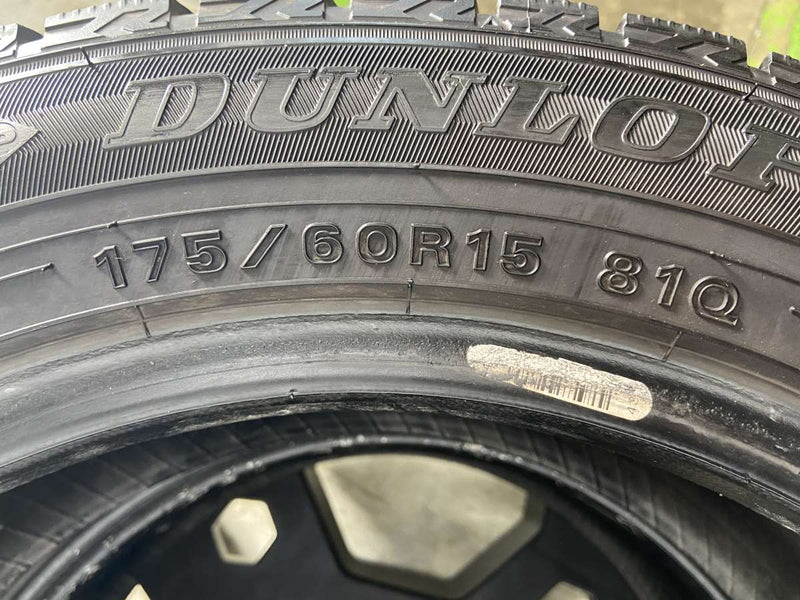 ダンロップ ウィンターマックス WM02 175/60R15  2本