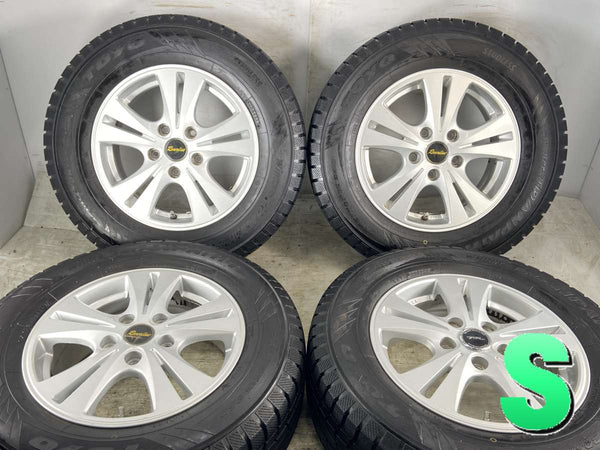 トーヨータイヤ ウィンタートランパス TX 205/70R15  /　 リバーライン 6.0J+50 114.3-5穴 4本