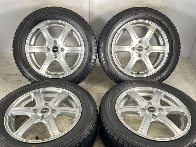 ブリヂストン ブリザック VRX 185/60R15  /　 BALMINUM 5.5J+52 100-4穴 4本