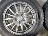 ダンロップ ウィンターマックス WM01 195/65R15  /　 LEBEN 6.0J+45 100-5穴 4本
