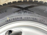 ダンロップ ウィンターマックス SV01 195/80R15 107/105L LT /　  6.0J+ 139.7-6穴 4本