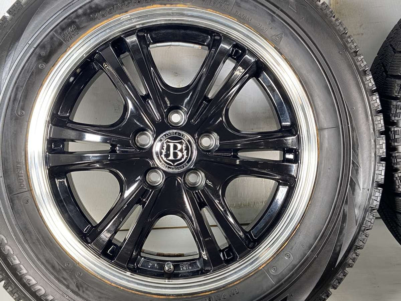 と*ん様 195/65R15インチ ホイール4本セット ブリジストン ブリザック ブリヂストン ブリザック VRX 195/65R15 / BRANDLE-LINE 6.0J+45 100-5