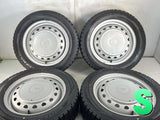 ダンロップ ウィンターマックス WM02 185/60R15  /　 キャロウィン 5.5J+ 100/114.3-4穴 4本